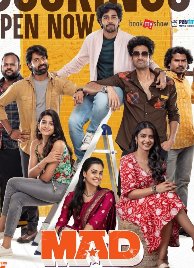 Free Mad (2023) (Hindi + Telugu) Dual Audio UnCut South Movie HD ESub Filmyzilla