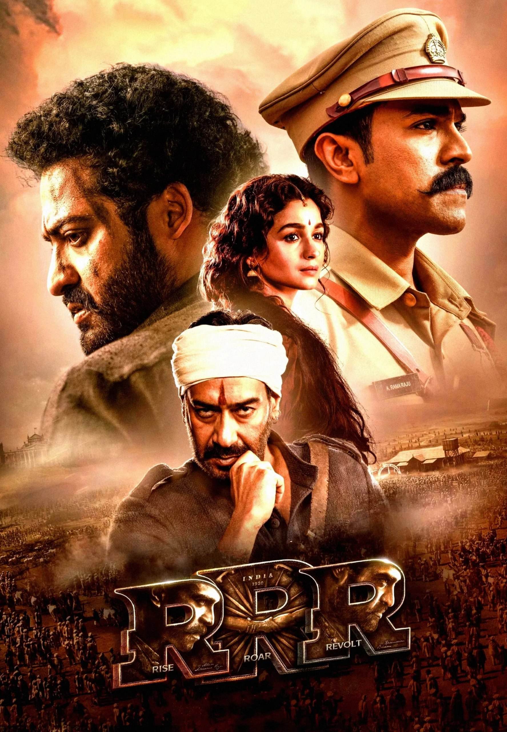 Free RRR (2022) (Hindi + English) Dual Audio UnCut South BluRay Movie HD ESub
