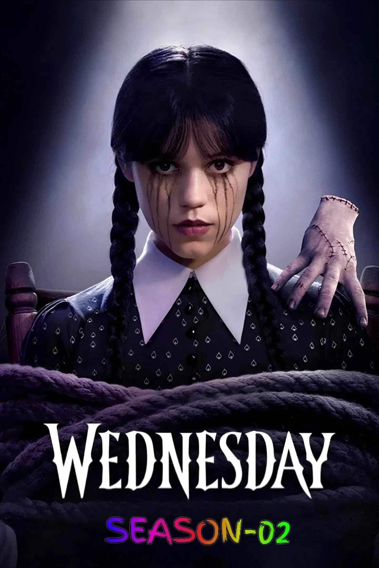 Free Wednesday S02 (2025) (Hindi + English) Dual Audio Completed Web Series HEVC ESub