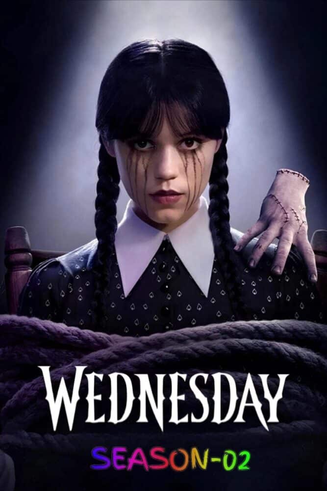 Free Wednesday S02 (2025) (Hindi + English) Dual Audio Completed Web Series HEVC ESub {🔰 Part -02 Add}