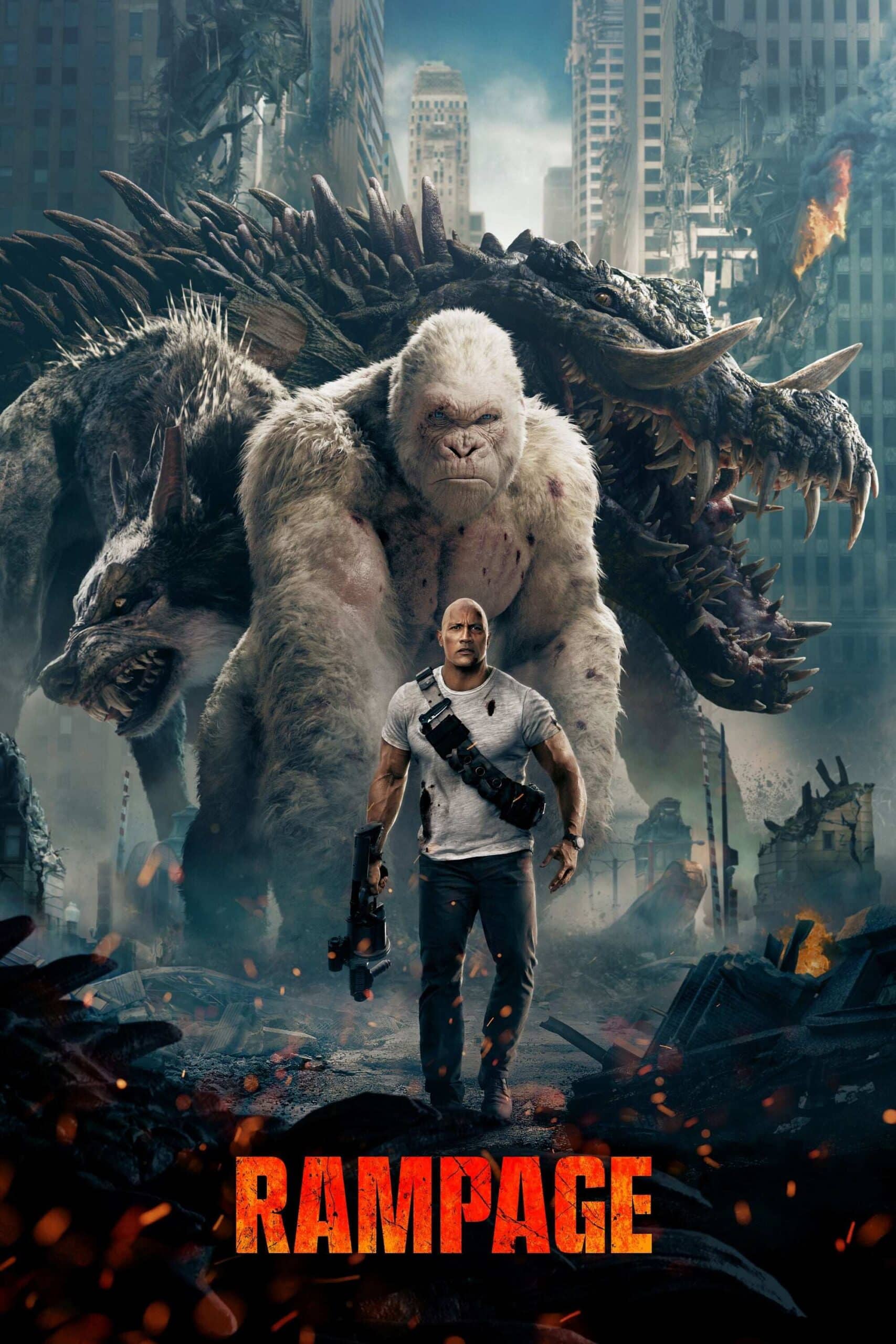 Free Rampage (2018) (Hindi + English) Dual Audio Hollywood Movie BluRay HD ESub