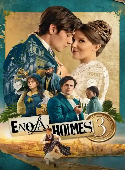 Free Enola Holmes 3 (2026) (Hindi + English) Dual Audio Hollywood Movie HD ESub
